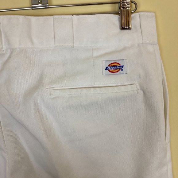 y2k Dickies Men’s White Work Painters Pants 36x34 as is - Picture 2 of 8